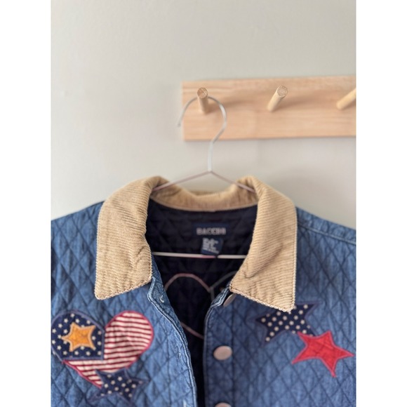Vintage 90's quilted jacket - Picture 4 of 5